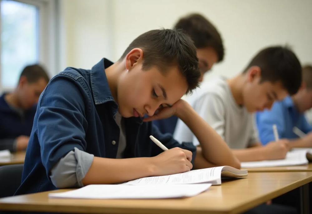 Exam student